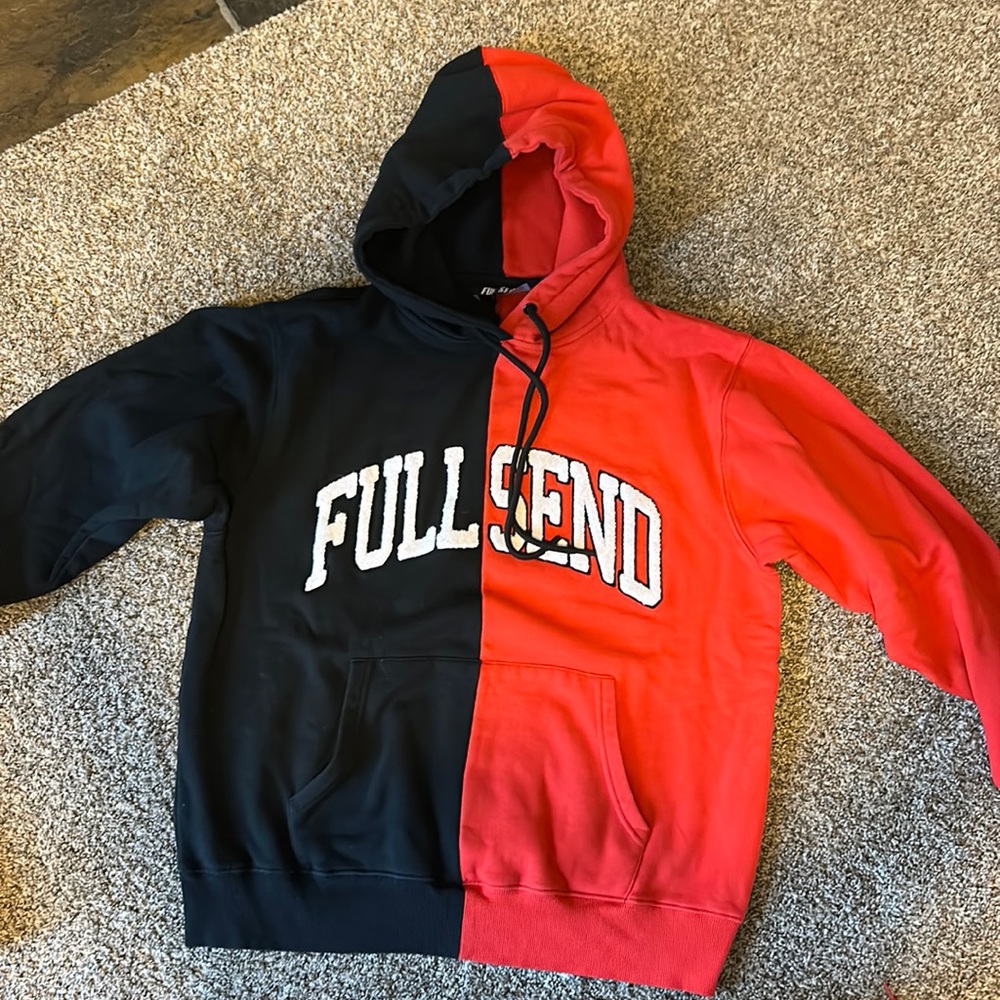 Nelk Boys Full Send Hoodie BLK/ RED